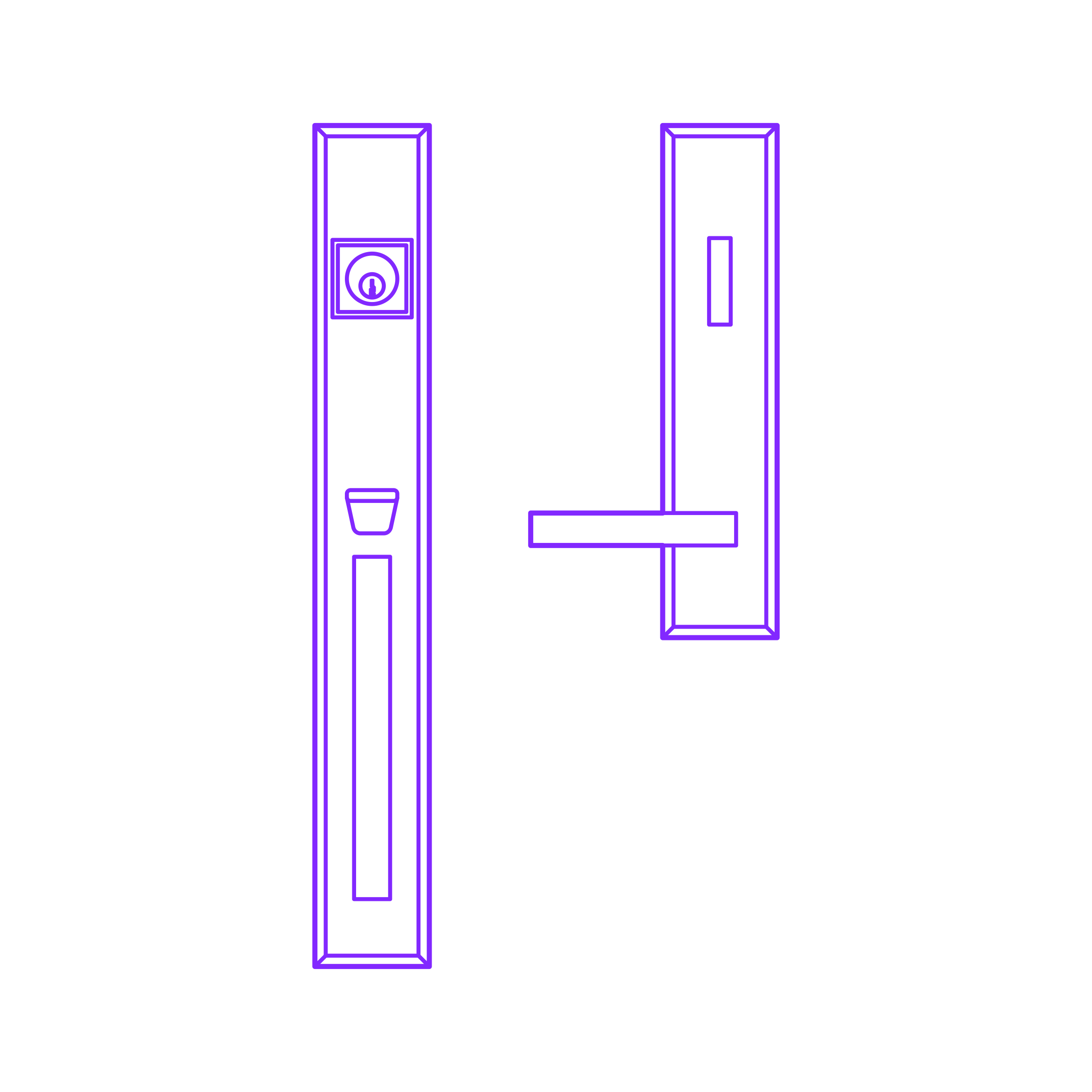 Buildings Door Entry Sets Lumina Door Handleset Outline Svg Vector Free Vectors